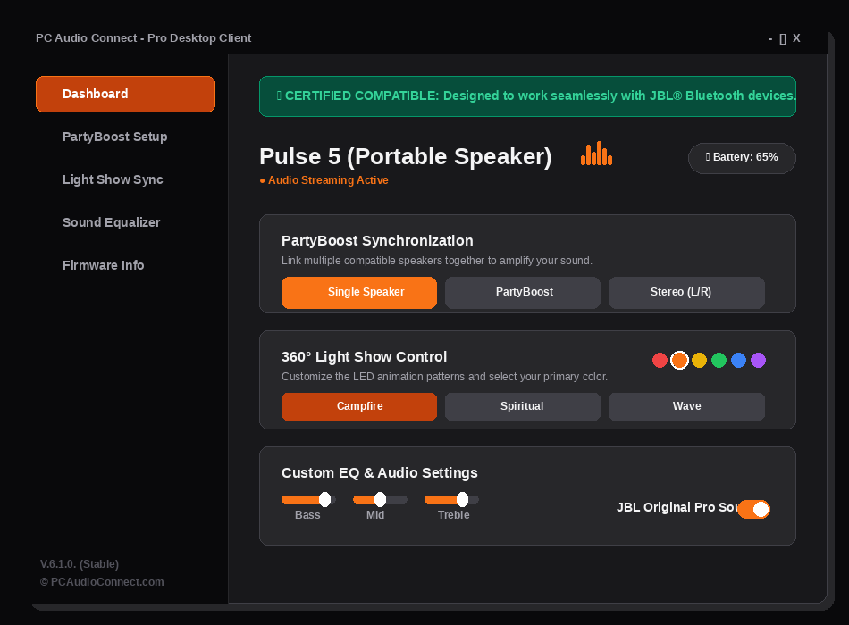 jbl app for pc